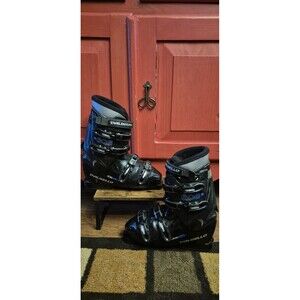 Dalbello Size 9 608TX Triax Men’s Winter Downhill Snow Ski Boots Blue Black Read